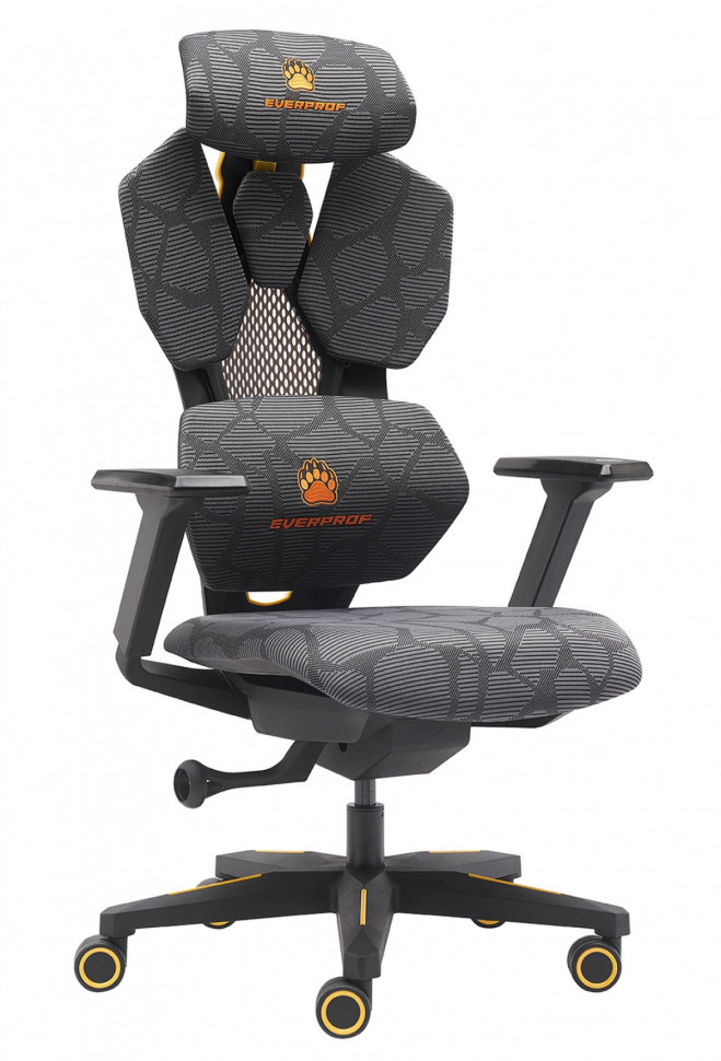 Кресло Everprof Tiger Сетка Серый