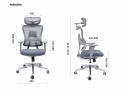 EXPERT ERGO FLY-HB H02WC 5D серое