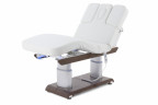 Массажный стол электрический MED-MOS ММКМ-2 (КО-159.1Д) белый, с подогревом ложа (S)